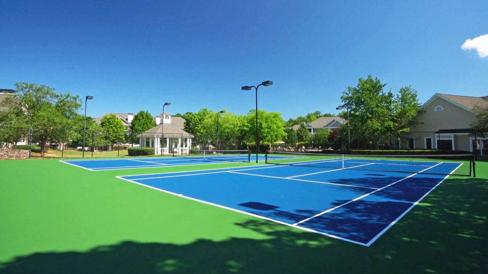 AFA Tennis court final